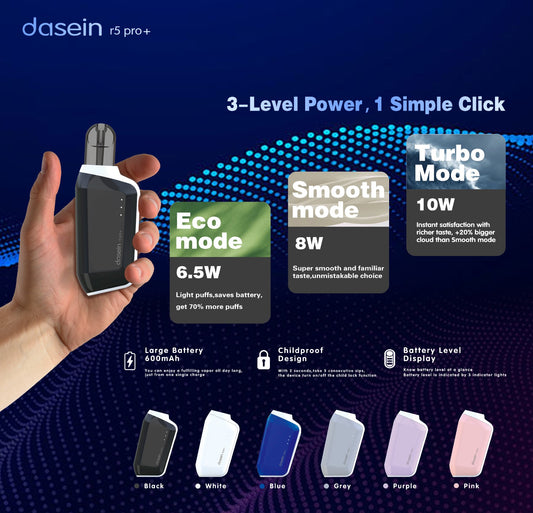 dasein r5 pro+  五代電子煙 煙機（四/五/六代適用煙機）煙桿 煙槍 現貨 當天發貨最快當天送到 可批發 香港